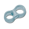 MINUTEX 731 - ANTIURTO DOPPIO PER MANIGLIA PLASTICA TRASP. MORBIDA MINUTEX
