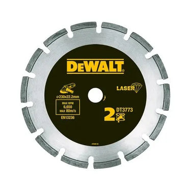 DeWALT DT3741-XJ - Dischi a corona segmentata saldati al laser: mater DeWALT
