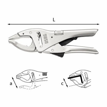 USAG U01350510 - 135 B_250 PINZA AUTOBLOCCANTE USAG