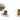 MINUTEX 829 - BORCHIA FILETTATA M4 OTTONE NICHELATO MINUTEX
