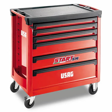 USAG U05160146 - 516 STXL6V CARRELLO START ROSSO VUOTO USAG