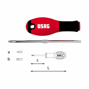 USAG U03220097 - 322 R_1X6X75 GIRAVITE REVERSIBILE USAG