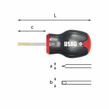 USAG U03240463 - 324 N_0.8X4X35 GIRAVITE -E- USAG
