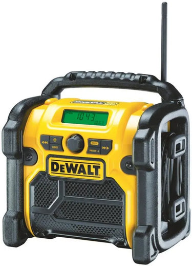 DeWALT DCR020-QW - Radio Stereo digitale FM e DAB+ (digital audio broadcasting) DeWALT