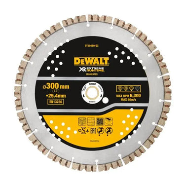 DeWALT DT20460-QZ - Disco Diamantato EXTREME 305mm - Utilizzo generico DeWALT