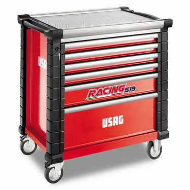 USAG U05190546 - 519 RS6/4V CARRELLO RACING ROSSO VUOT USAG