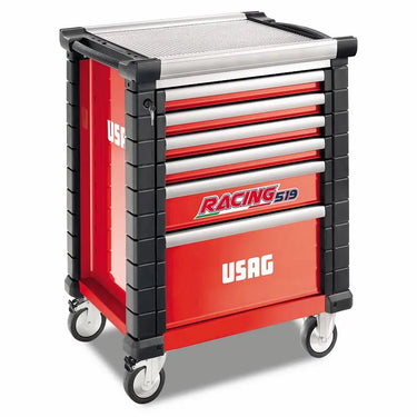 USAG U05190506 - 519 RS6/3V CARRELLO RACING ROSSO VUOTO USAG