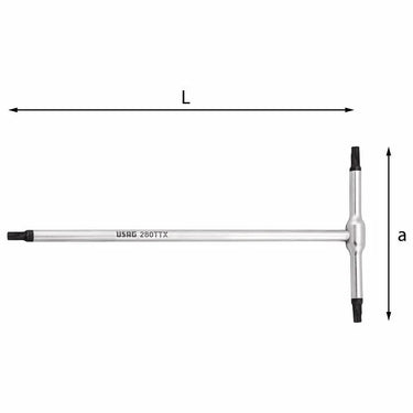 USAG U02800664 - 280 TTX_T60 CHIAVE MASCHIO (B) USAG