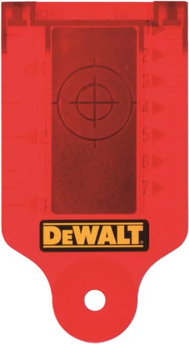 DeWALT DE0730-XJ - Scheda bersaglio per rilevamento laser. DeWALT