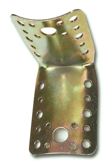 MINUTEX 934 - PIASTRA GIUNZIONE PIEGATA LEGNAME Ø80/100 MM ACCIAIO ZINCO+ A.R.C. MINUTEX