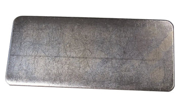 MINUTEX 109 - PIASTRA DRITTA SENZA FORI mm 200x90x3 ACCIAIO ZINCATO MINUTEX