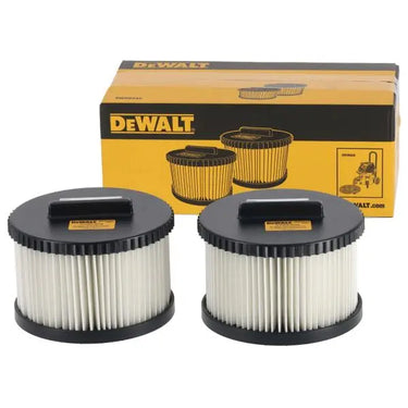 DeWALT DWV9345-XJ - Coppia di filtri classe H. NON IDONEO ALL'ASPIRAZIONE DI AMIANTO. NON LAVABILE DeWALT