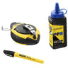 STANLEY 0-47-681 - SET TRACCIATORE+POLVERE+MARCATORE FATMAX STANLEY