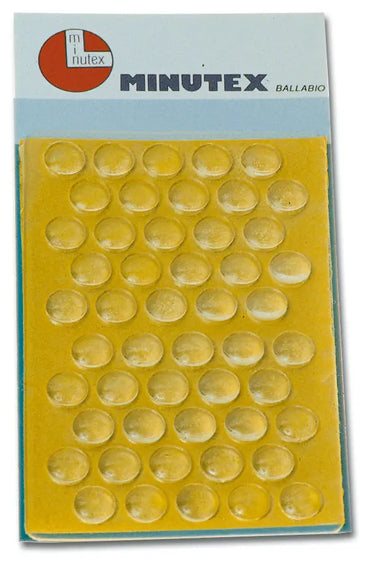 MINUTEX 618 - PARACOLPI IN PVC TRASPARENTI BLISTER PZ. 50 MINUTEX
