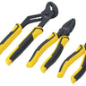 STANLEY STHT0-75094 - SET 3 PINZE: UNIVERSALI+TRONCHESE+BECCHI LUNGHI STANLEY