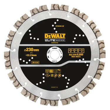 DeWALT DT20462-QZ - Disco Diamantato ELITE 230mm - Utilizzo generico DeWALT
