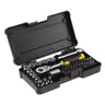 STANLEY STMT82672-0 - COMPACT SET – 37 PCS - ATTACCO 1/4" STANLEY