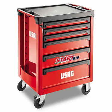 USAG U05160106 - 516 ST6V CARRELLO START ROSSO VUOTO USAG