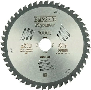 DeWALT DT4063-QZ - LAMA PER SEGA CIRCOLARE PORTATILE - LEGNO - 18 DeWALT