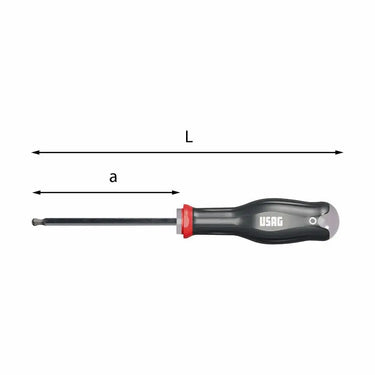USAG U02800861 - 280 TS_3 CHIAVE MASCHIO IMPUGN -E- USAG