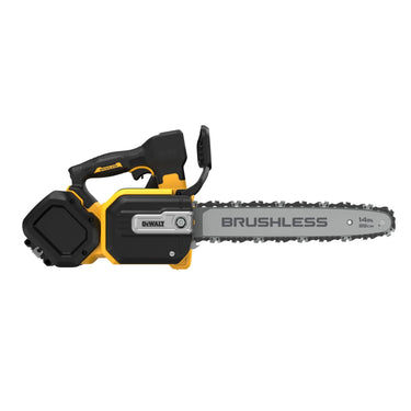 DeWALT DCMCST635N-XJ - Elettrosega a catena con impugnatura superiore barra 35cm XR Flexvolt 54V, motore BRUSHLESS, Potenza pari a 2.4 HP, Velocità catena 23 m/s. Senza batteria e caricabatteria. DeWALT