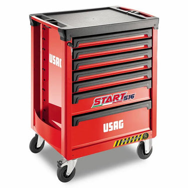 USAG U05160127 - 516 STS7V CARRELLO START ROSSO VUOTO USAG