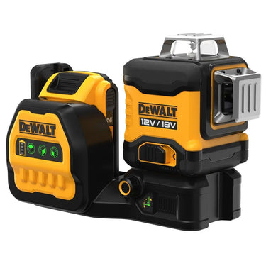 DeWALT DCE089D1G18-QW - Livella Laser AUTOLIVELLANTE 3 LINEE 360° BATTERIA 18V - RAGGIO VERDE DeWALT