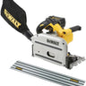 DeWALT DCS520T2R-QW - Sega ad affondamento BRUSHLESS 54V XR FLEXVOLT - 2 x 6Ah + guida rettilinea 1.5Mt DeWALT