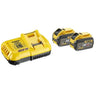 DeWALT DCB118X2-QW - Starterkit 2 x XR FV 18/54V 9Ah e caricabatteria 8A DeWALT