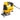 DeWALT DWE349-QS - Seghetto alternativo Impugnatura a staffa 650W DeWALT