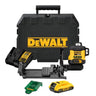DeWALT DCLE34031D1-QW - Tracciatore laser con raggio verde  XR 18V - 3 raggi a 360° DeWALT