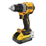 DeWALT DCD800H2T-QW - Trapano avvitatore compatto 2 Velocità XR 18V BRUSHLESS - 2 x Powerstack 5Ah DeWALT