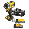 DeWALT DCF860S2T-IT - Avvitatore ad impulsi compatto 3 velocità 18V XR BRUSHLESS attacco 1/4” 282Nm - 2 x XR POWER STACK 3.5Ah DeWALT