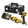 DeWALT DCD800S2T-QW - Trapano avvitatore compatto 2 Velocità XR 18V BRUSHLESS - 2 x Powerstack 3.5Ah DeWALT