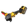 DeWALT DCG418SHDX2-QW - Smerigliatrice 125mm 54V XR FLEXVOLT impugnatura laterale di sicurezza, interruttorre uomo morto - 2 x XR FV 9Ah DeWALT