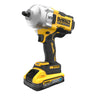 DeWALT DCF961H2T-QW - Avvitatore ad impulsi alta potenza 4 modalità 18V XR BRUSHLESS attacco 1/2” HOG RING - 2 x XR Litio Powerstack 5Ah DeWALT