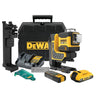 DeWALT DCLE34035D1-QW - Tracciatore laser con raggio verde XR 18V - 3 raggi a 360° DeWALT
