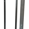 MINUTEX 3162 - PORTABICICLETTE A PARETE PIEGHEVOLE ACCIAIO ZINCATO MINUTEX