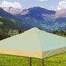 MINUTEX 900 - TELO DI COPERTURA PER GAZEBO QUADRATO COL. AVORIO MINUTEX