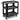 USAG U05040014 - 504 SN CARRELLO MULTIUSO NERO USAG