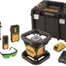 DeWALT DCE079D1G-QW - Laser rotante con raggio verde di alta visibilità e batteria ricaricabile da 18V. DeWALT