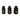 USAG U02720003 - 272 CS  BUSSOLE CONICHE CENTR-ESTR.3PZ USAG