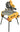 DeWALT D27107-QS - troncatrice pianetto 305mm 2000W DeWALT