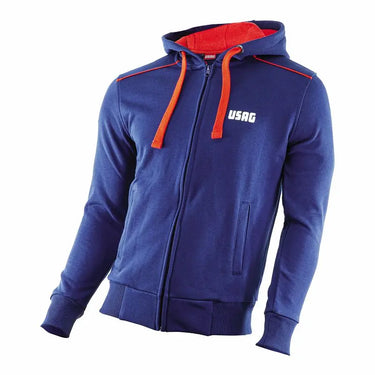 USAG U37120015G - 3712 B M FELPA CON CAPPUCCIO UOMO USAG