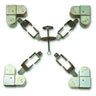 MINUTEX 902 - KIT FERRAMENTA GAZEBO QUADRATO ACCIAIO ZINCO+ A.R.C. MINUTEX