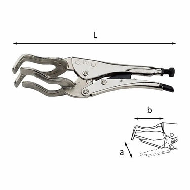 USAG U01370101 - 137 T_285 PINZA AUTOBLOCCANTE USAG