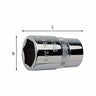 USAG U02350137 - 235 3/8 E_13  CHIAVE A BUSSOLA       (E) USAG