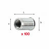 USAG U09950133 - 995 AC M6 INSERTO FILETTATO USAG