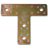MINUTEX 854 - PIASTRA PER GIUNZIONI A "T" MM.150X135X2,5 ACCIAIO ZINCO+ A.R.C. MINUTEX