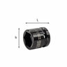 USAG U02350522 - 235 1/2 MB 22 CHIAVE A BUSSOLA CORTA USAG